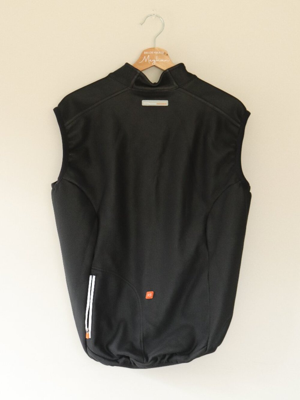 De Marchi Contour C+ Cycling Vest Gilet Men's L Black‎ ePTFE Windproof